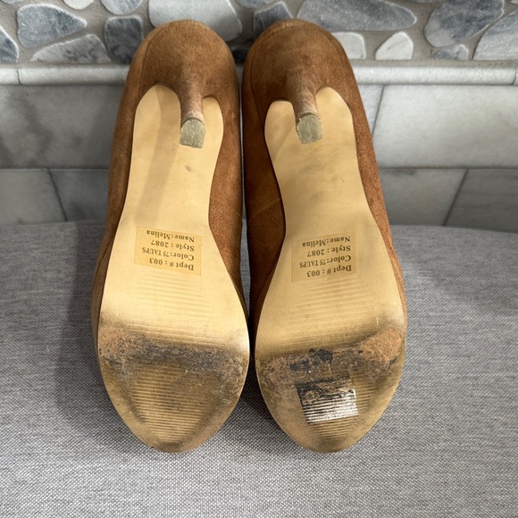 Bakers Camel 🐫 Suede High Heels - Picture 6 of 7